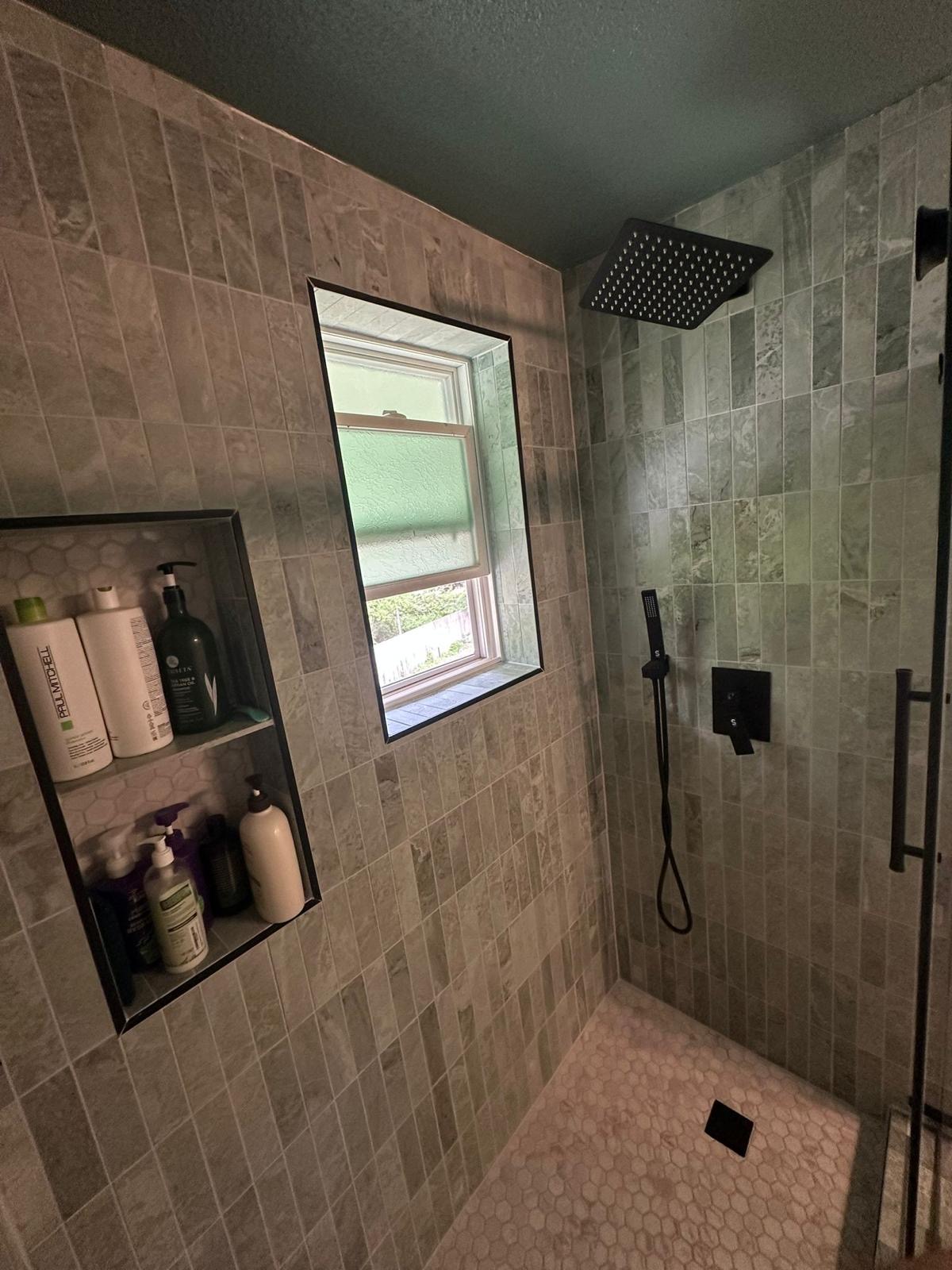 Bathroom remodel project 5 by SanVision LLC in Seattle